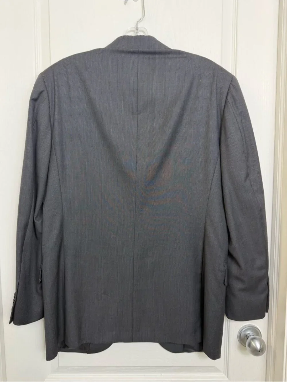 Pal Zileri Three Button Wool Blazer Jacket Size EU 48 = 38R Grey